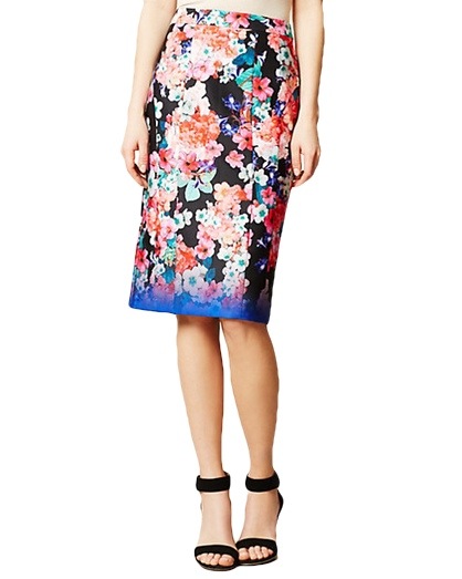 Floral skirt trend Nanette Lepore